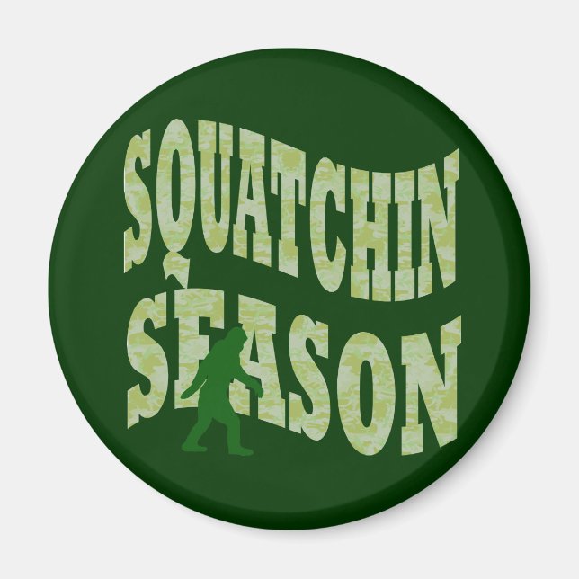 Squatchin Season Magnet (Framsidan)