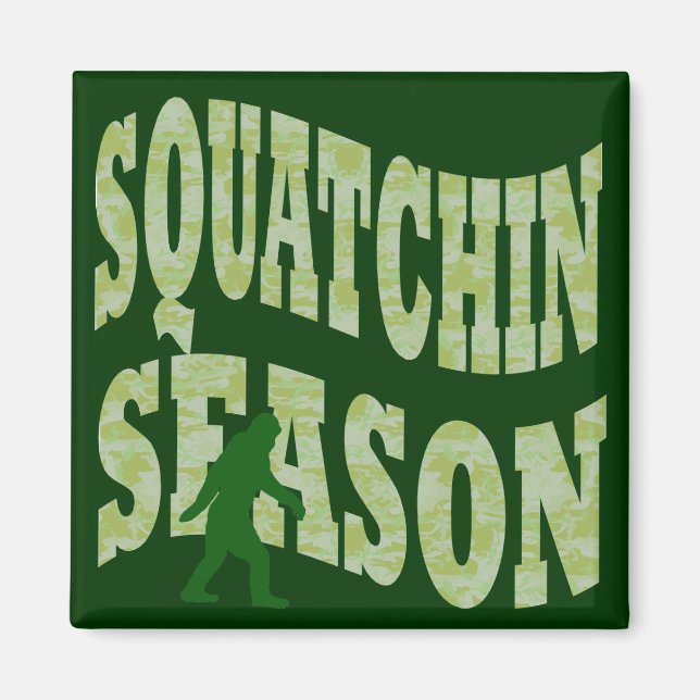 Squatchin Season Magnet (Framsidan)