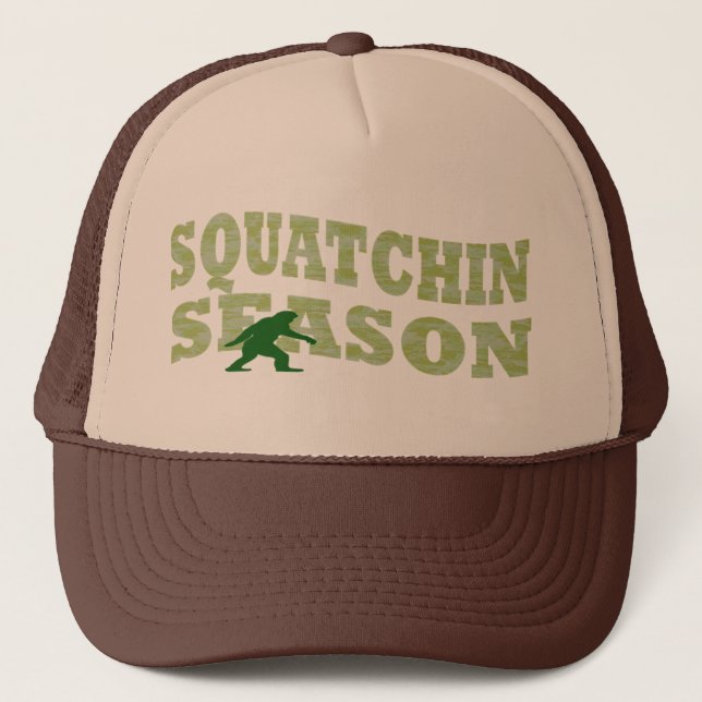 Squatchin Season Truckerkeps (Framsida)