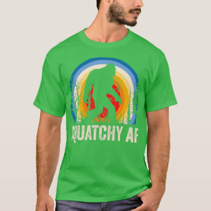Squatchy AF Sasquatch Älskare T Shirt