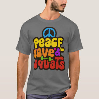 Squats Hippie Gym Sayed T Shirt