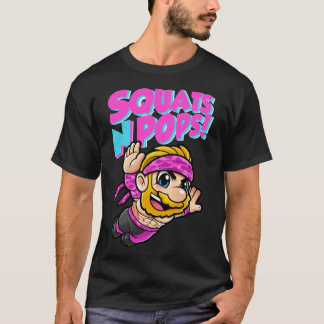 Squats N Pops retro T Shirt