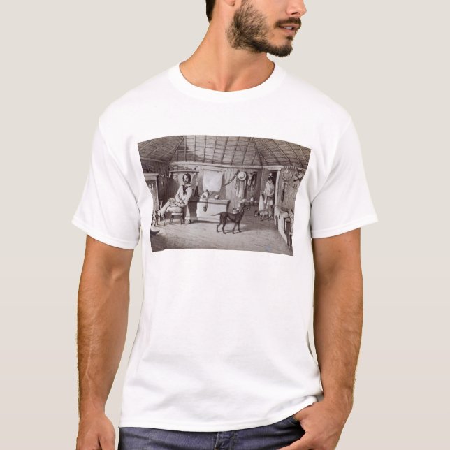 Squatter'sens först hem, c.1847 tee shirt (Framsida)