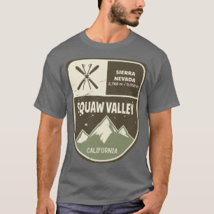 Squaw Valley Sierra Nevada California T Shirt
