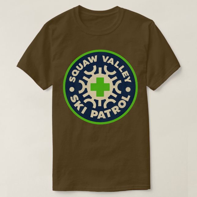Squaw Valley Ski Patrol T Shirt (Design framsida)