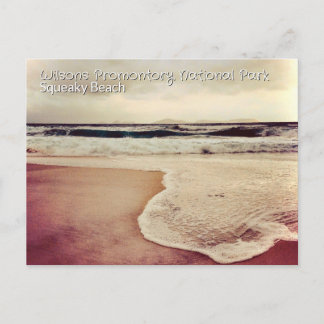 Squeaky Beach, Wilsons Prom Vykort