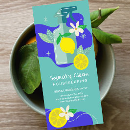 Squeaky Clean Marknadsföring Reklamkort