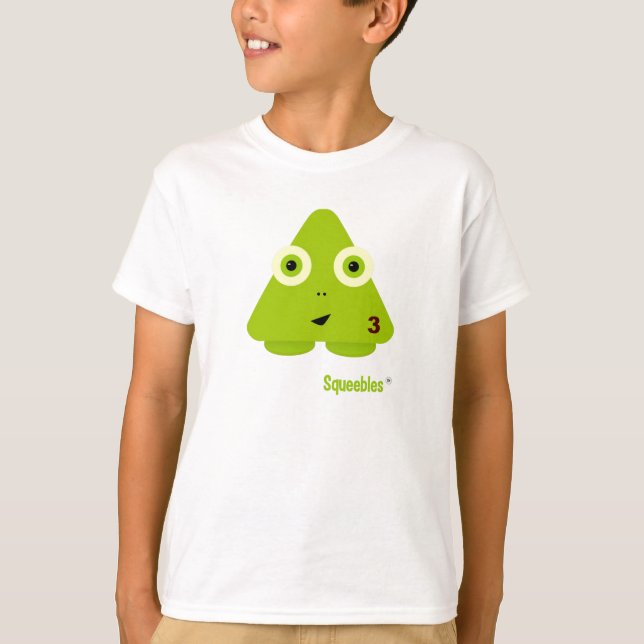 Squeebles teckenT-tröja - Trig Tee Shirt (Framsida)