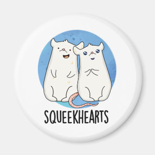 Squeekhearts Funny Mouse Swehoney Pun Magnet