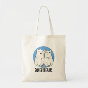 Squeekhearts Funny Mouse Swehoney Pun Tygkasse