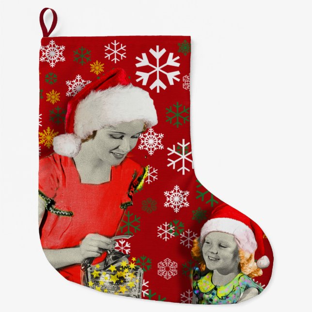  Squeeze your Xmas Stor Julstrumpa (Framsidan)