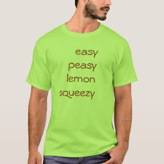squeezy lätt peasy citron t-shirt