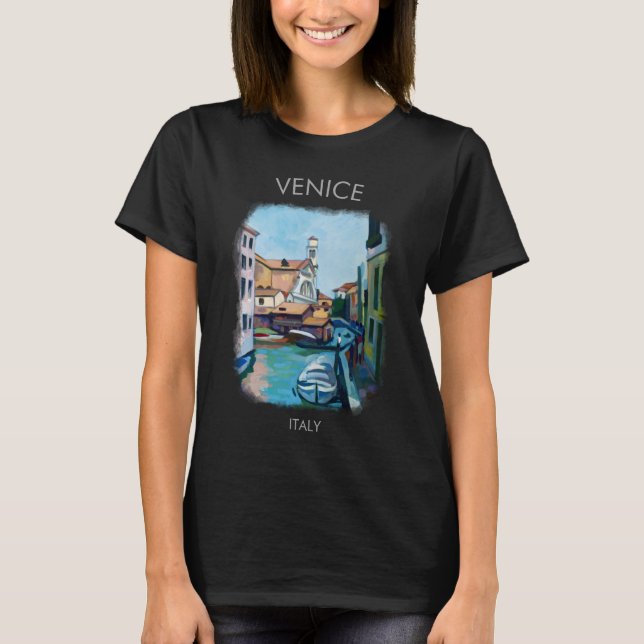 Squero di San Trovaso| Venedig, Italien T Shirt (Framsida)