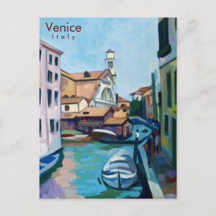 Squero di San Trovaso - Venedig, Italien Vykort