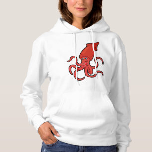 Squid at Poker med Poker-kort T Shirt