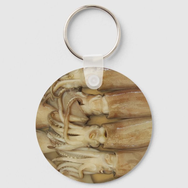 Squid - Calamari Nyckelring (Framsida)