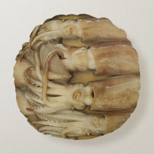 Squid - Calamari Rund Kudde