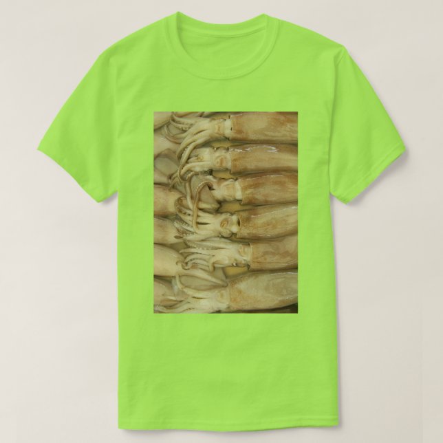 Squid - Calamari T Shirt (Design framsida)