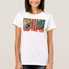 Squid Fear City Grafisk T-shirt