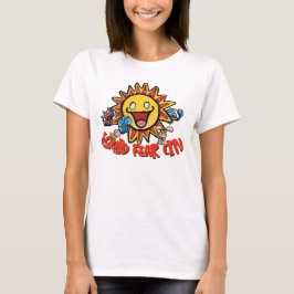 Squid Fear City Grafisk T-shirt