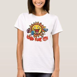 Squid Fear City Grafisk T-shirt