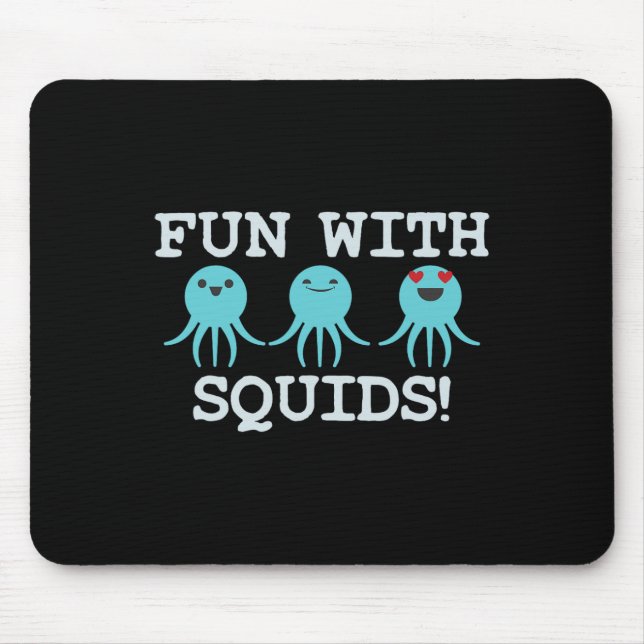 Squid Marine Biolog Teacher Student Gift Musmatta (Framsidan)