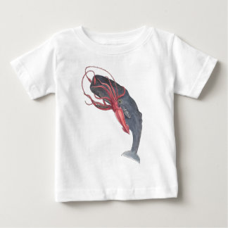 Squid och Whale Småbarn Ruffle Tee