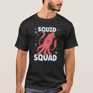 Squid Octopus Squid Marine Biolog 2 T Shirt