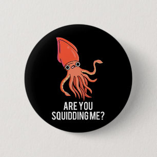 Squid Pun Mörk BG. Knapp