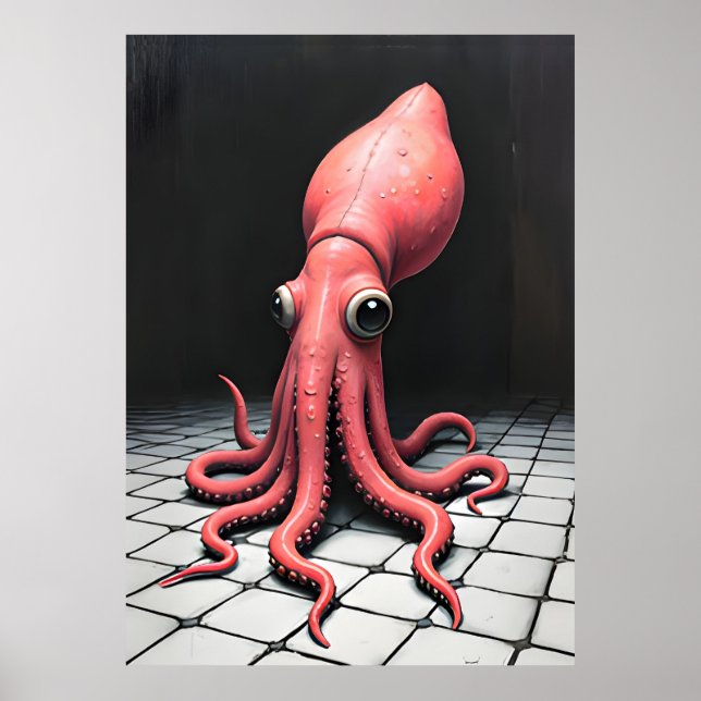 Squid Room Poster (Framsidan)