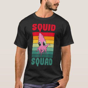 SQUID SQUAD Ocean Biology - Marine Biolog Vintage T Shirt