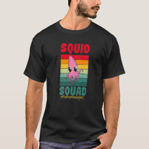 SQUID SQUAD Ocean Biology - Marine Biolog Vintage T Shirt