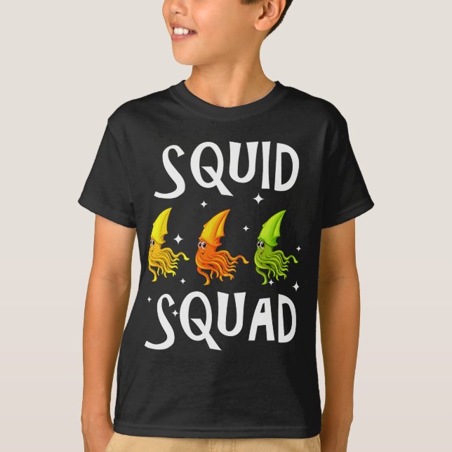 Squid Squad T Shirt (Framsida)