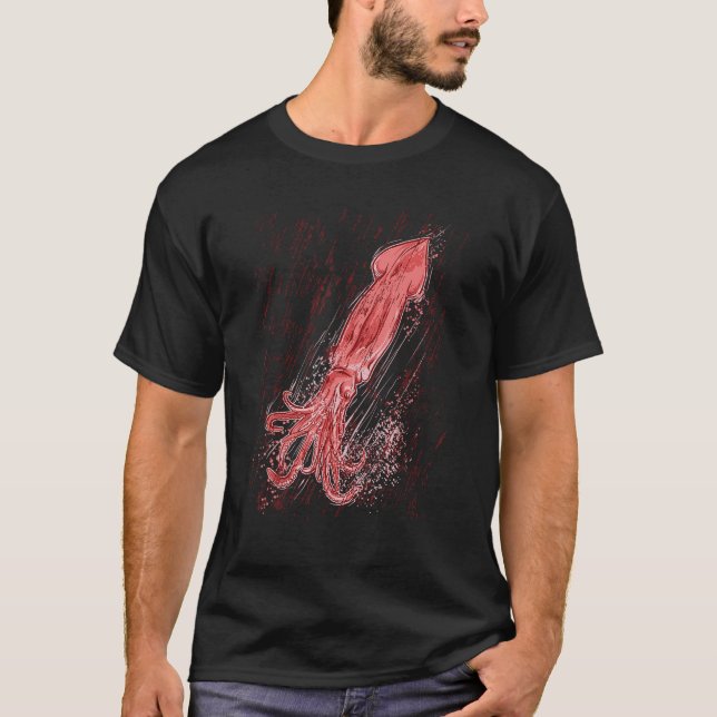 Squid Squid T Shirt (Framsida)