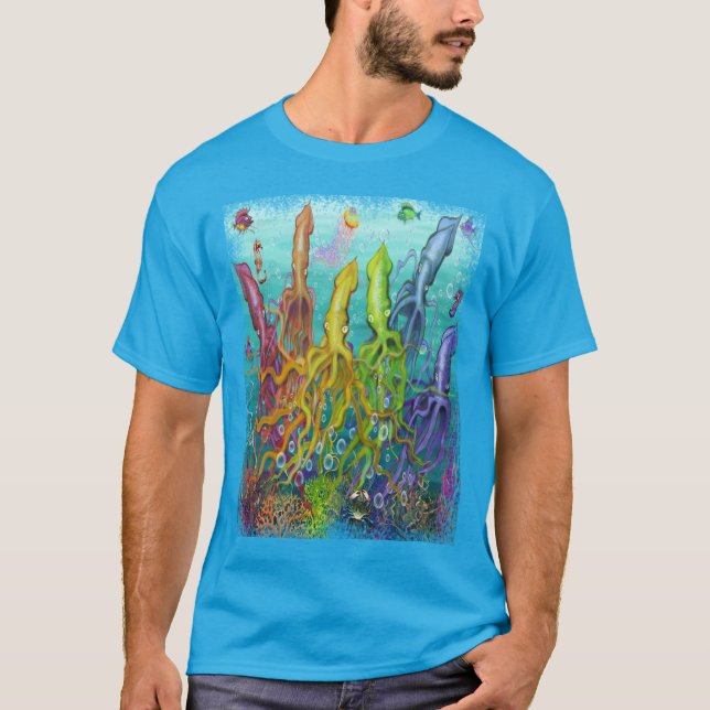 Squid T-Shirt (Framsida)