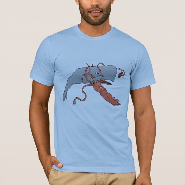 Squid vs. val t shirt (Framsida)
