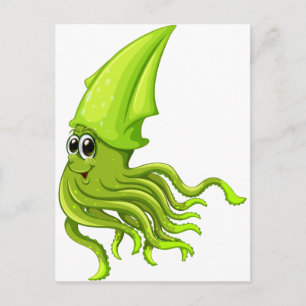 Squid Vykort