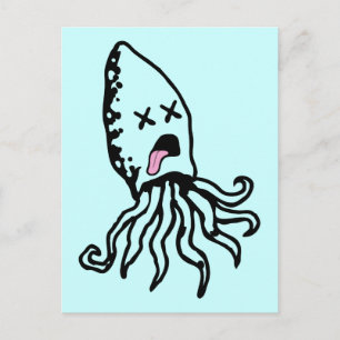 Squid Vykort
