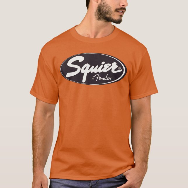 Squier Guitaree retro present T Shirt (Framsida)