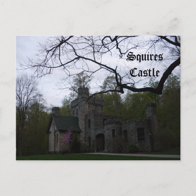 SQUIRES CASTLE,OHIO-vykort Vykort (Framsida)