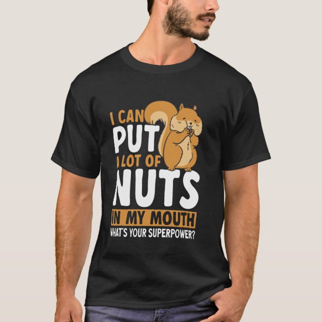 Squirrel Älskare Squirrel Whisperer T Shirt (Framsida)