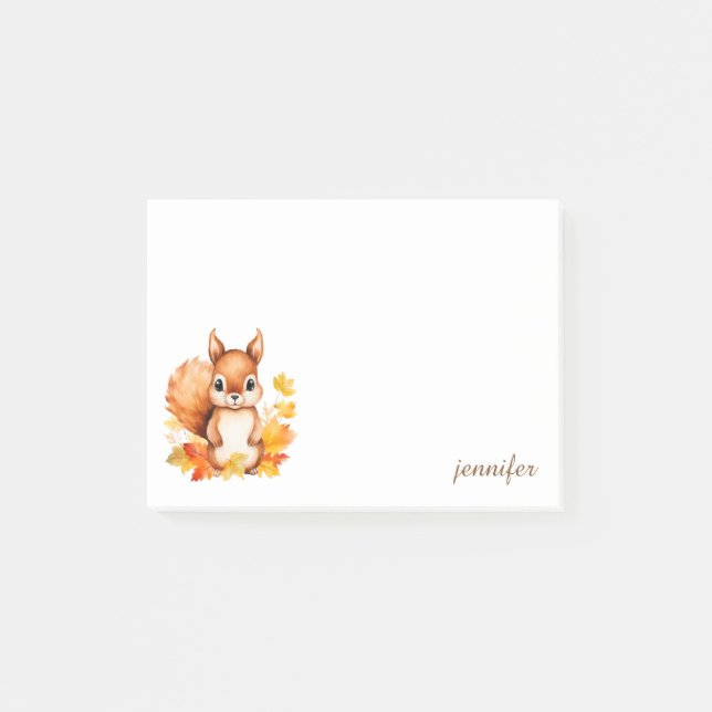 Squirrel Analize Postit® Notes Post-it Block (Framsida)