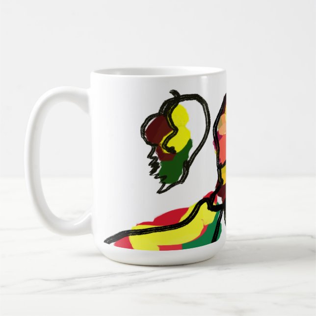 Squirrel Autumn nice Kaffemugg (Vänster)