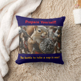 Squirrel Battle Kudde