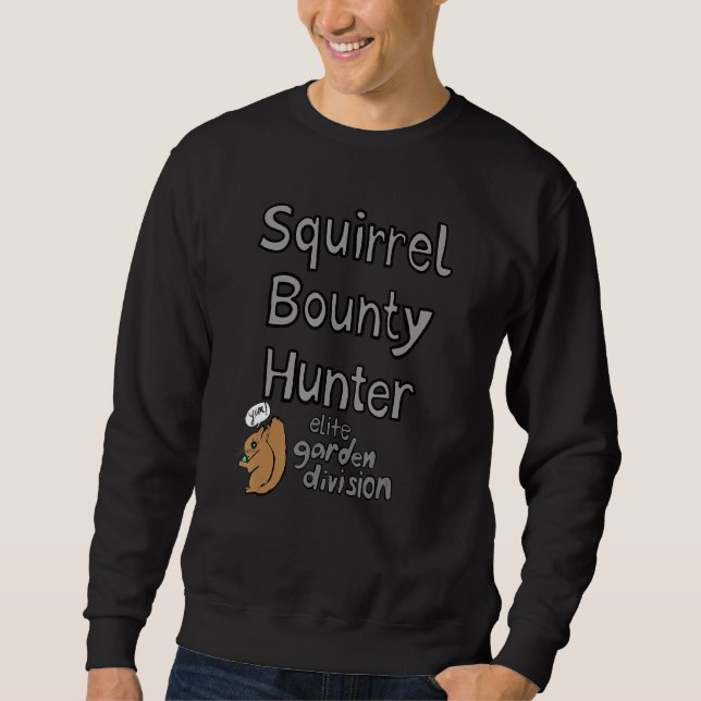 Squirrel Bounty Hunter Elite Garden Division Lång Ärmad Tröja (Framsida)