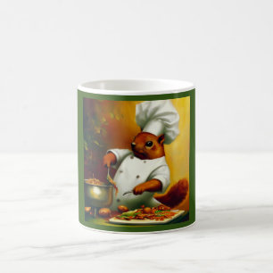 Squirrel Cooking Stir Fry Kaffemugg