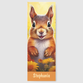 Squirrel Cute Animal Personalized Kids Name
