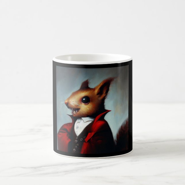 Squirrel Dracula Kaffemugg (Center)