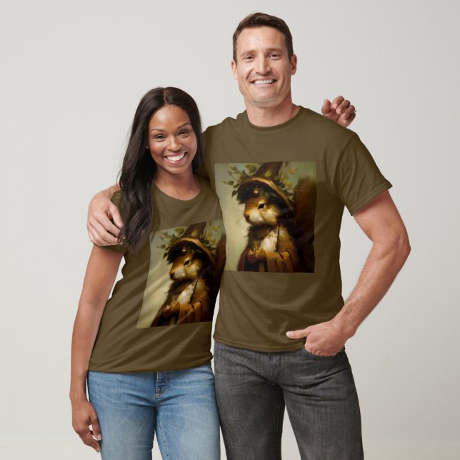 Squirrel Druid T Shirt (Unisex)