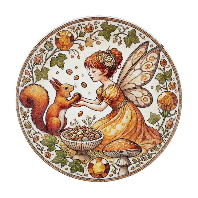 Squirrel Fairy Illustration (Framsidan)